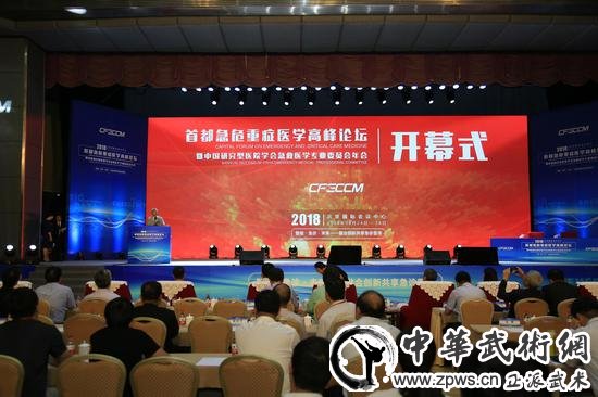 2018&nbsp;首都急危重症医学高峰论坛暨中国研究型医院学会急救医学专业委员会年会